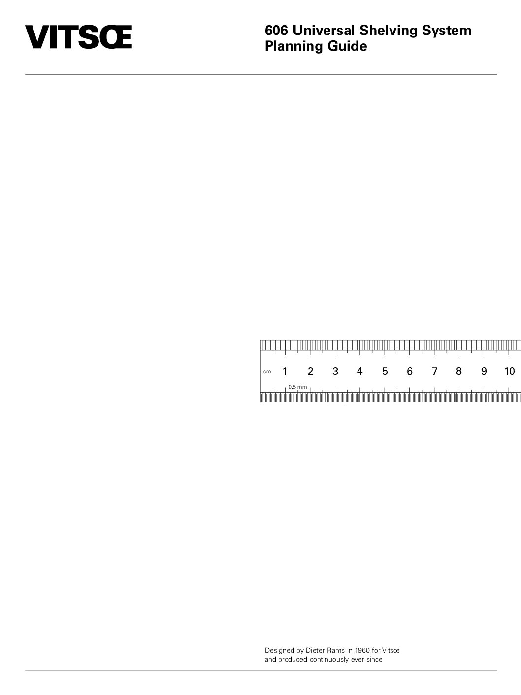 Vitsoe 606_Shelving_Guide